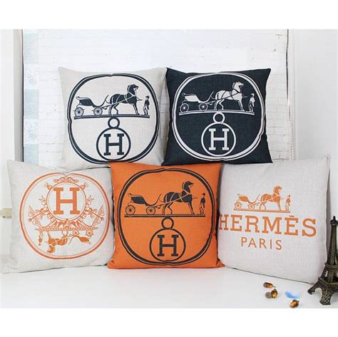 hermes h pillow|hermes horse pillow.